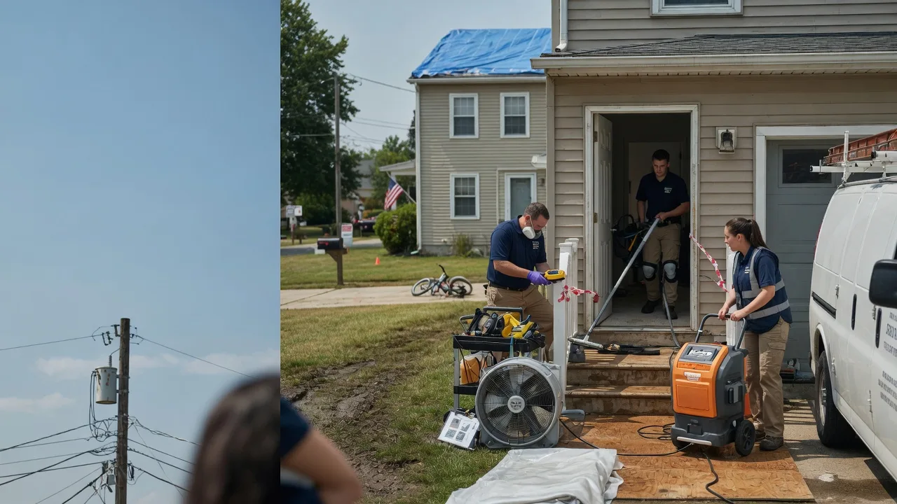 Water Damage Repair in Pineville, SC near me